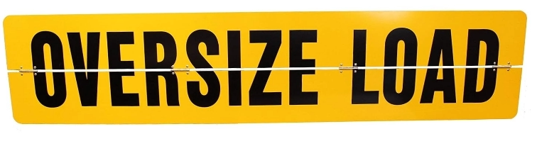 Reflective Oversize Load Signs Top Pilot Car Gear for Safe and Compliant Hauling